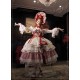 Hinana Queena Alice In Dreamland Tea Party Top and Skirt Sets(Reservation/4 Colours/Full Payment Without Shipping)
